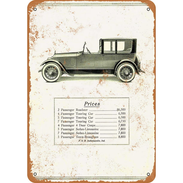 INTERNATIONAL DELUXE DELIVERY TRUCK  9" x 12" Sign